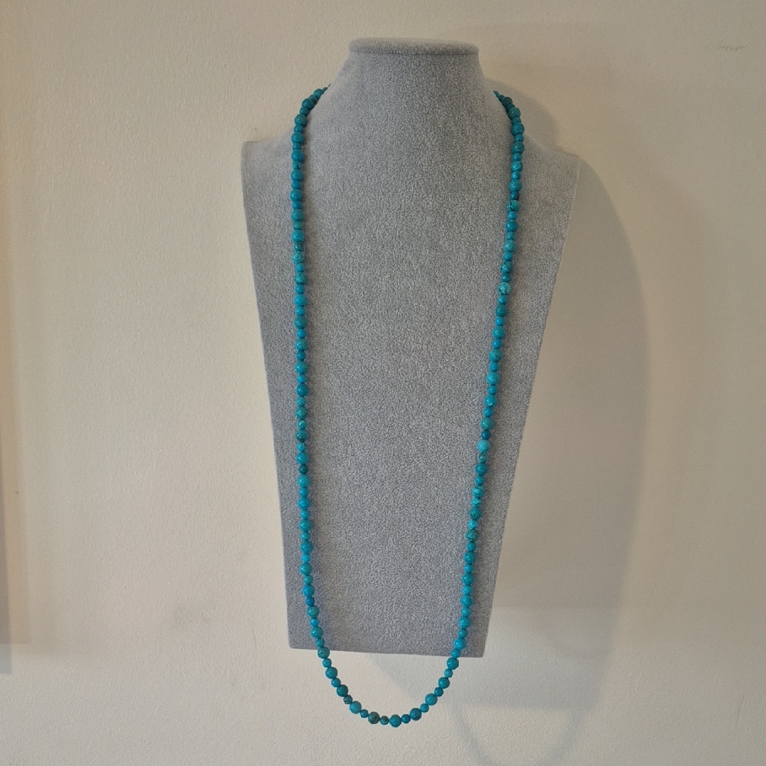 Natural Turguoise Beads Necklace Matching Braclets 175$